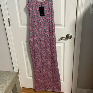 NWT Shein Long maxi dress with flower print